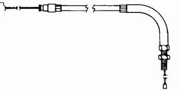 Gaskabel Mikuni 28-34 Mm