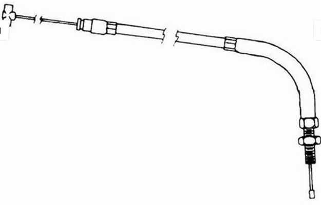 Bild på Gaskabel Mikuni 40-44 enkel