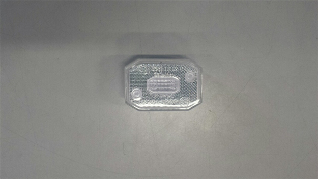 Glas Sidomarkering Vit ASPÖCK