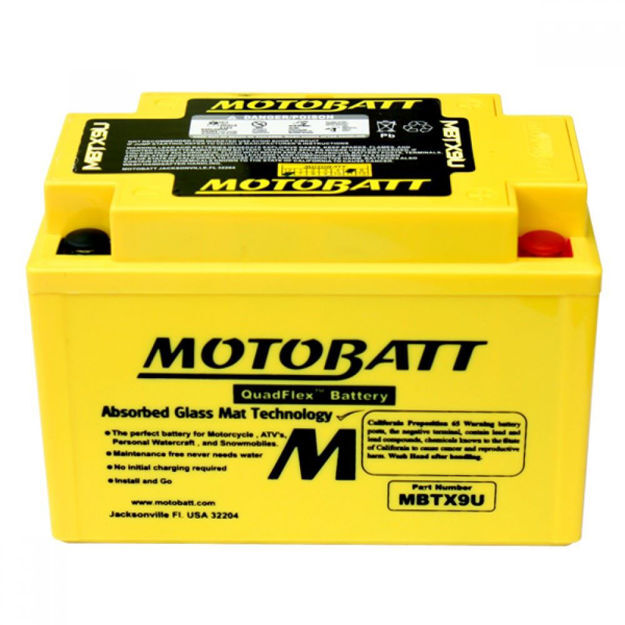Bild på Batteri Motobatt MBTX9U