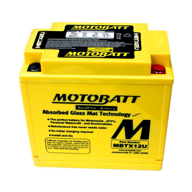 Bild på Batteri Motobatt MBTX12U
