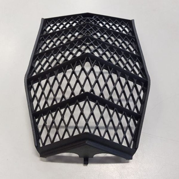 GRILLE,TURBO-BLK
