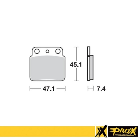 Bilde av Prox Bromsbelägg bak LT-Z400 03- 13 + LT-R450 06-11 + KFX400