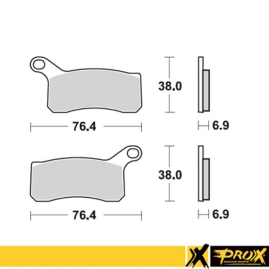 Bilde av Prox Bromsbelägg front KTM450/505 /525SX-XC ATV 08-12