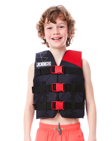 Bilde av JOBE Nylon flytväst barn/junior röd onesize