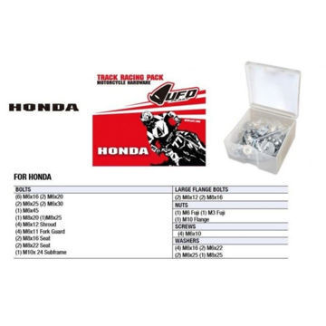 Visa detaljer för Skruvsortiment Race UFO Honda Bild på Skruvsortiment Race UFO Honda