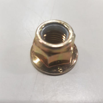 Vis detaljer for NUT,HEX FLG-NYL LOCK M10X1.25 Bilde av NUT,HEX FLG-NYL LOCK M10X1.25