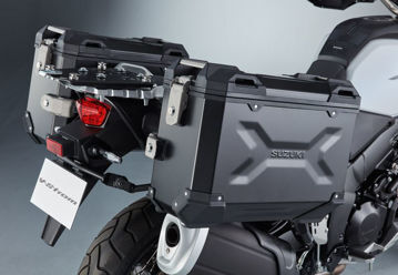 Show details for Väskkit Aluminium 37L Svart V-Strom Picture of Väskkit Aluminium 37L Svart V-Strom