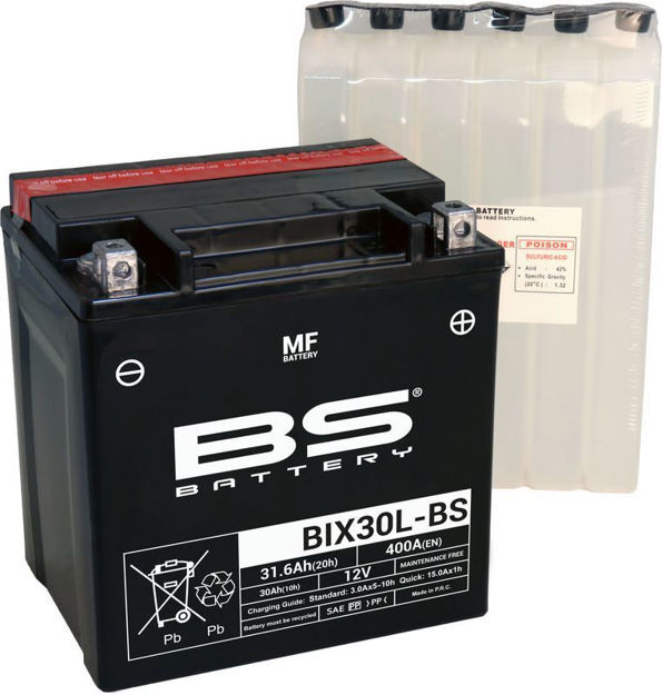 Bild på Batteri BS BIX30L-BS