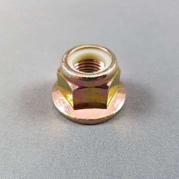 Visa detaljer för NUT,HEX FLG-NYL LOCK M12X1.25 Bild på NUT,HEX FLG-NYL LOCK M12X1.25