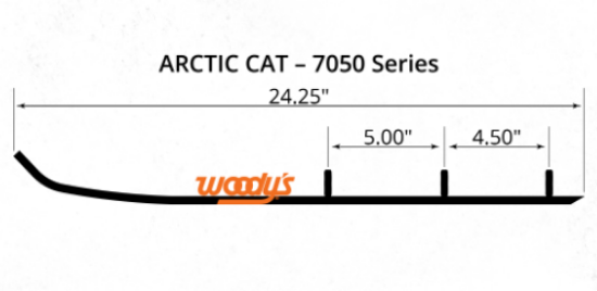 Bild på Styrstål Woody's Arctic Cat