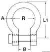 Bild på S.S bow shackle 4mm