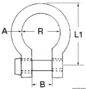 Bilde av S.S bow shackle 12mm
