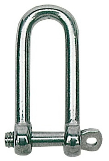 Billede af D shackle long S.S. 12mm