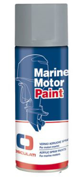 Motorfärg 400ml, Yanmar Metallized grey