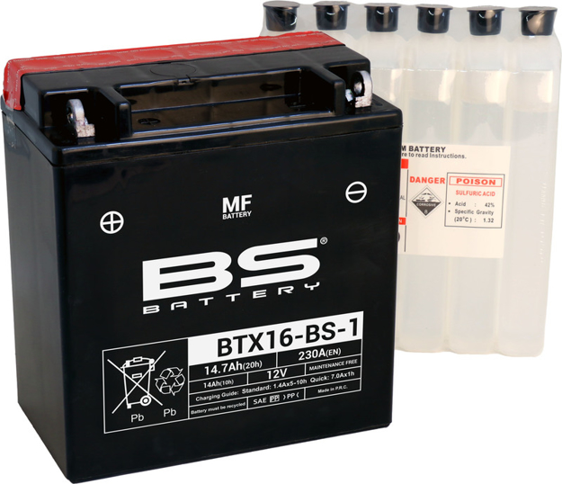 Bild på BS Batteri BTX16-BS-1