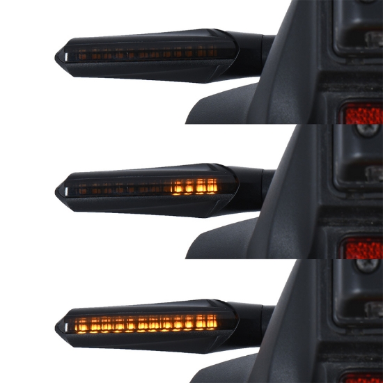 Billede af Oxford Nightrider Streaming blinkers LED, svart