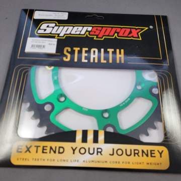 Show details for Supersprox Stealth Bakdrev Grön KX/KXF125-450 Picture of Supersprox Stealth Bakdrev Grön KX/KXF125-450