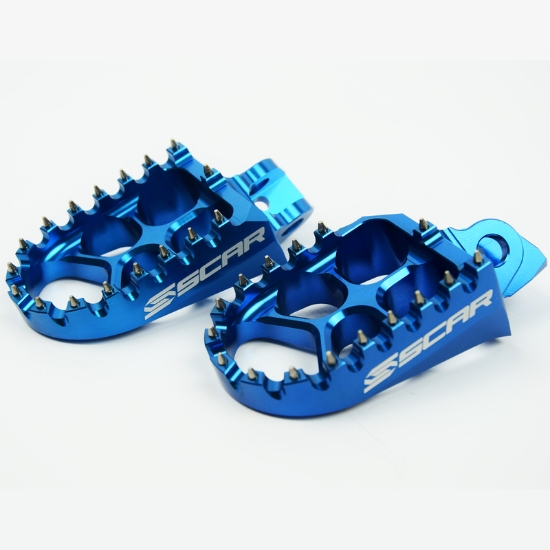 Billede af Scar Evolution Fotpinnar - Kawasaki Blue color