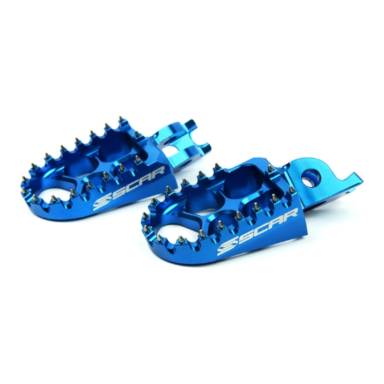 Billede af Scar Evolution Fotpinnar - Honda/Kawasaki  Blue color