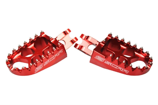 Billede af Scar Evolution Fotpinnar - Suzuki Red color
