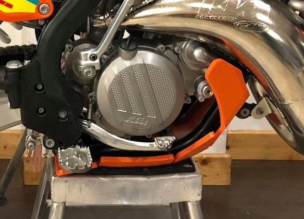 Bild på AXP Xtrem HDPE Hasplåt Orange KTM XCW125 17-