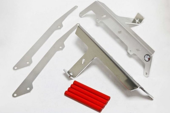Billede af AXP Kylarskydd Red spacers Husqvarna WR125-WR250-TE250 03-09