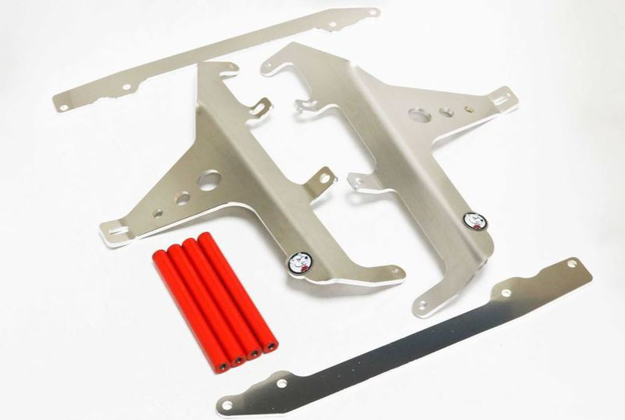 Bild på AXP Kylarskydd Red spacers Honda CRF450 05-08