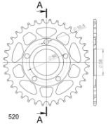 Picture of Bakdrev Honda CRM125R 90-99 40t