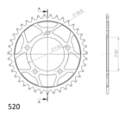 Bild på Bakdrev Suzuki GS500 88-10 39t