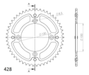 Bilde av Supersprox Stealth Bakdrev RM80/85 & YZ80/85