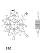 Picture of Framdrev Sherco z14