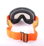 Picture of AMOQ Vision Goggel Orange-Black - Silver Mirror