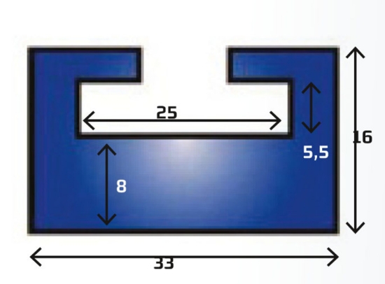 Bild på Slide Yamaha 132cm grafit