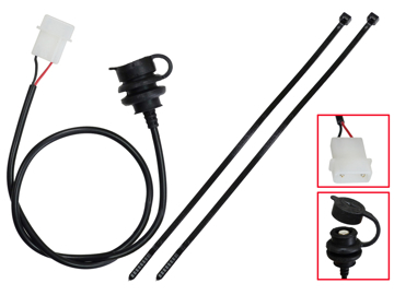 Visa detaljer för uppvärmd visir plug kit Bild på uppvärmd visir plug kit