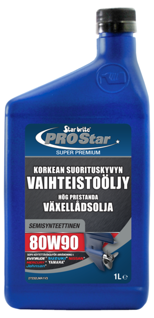 Växelhusolja 80W90 synt. 1L