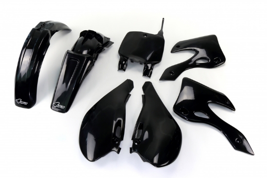 Bilde av UFO Plastkit 5-delar Svart KX125/250 00-02