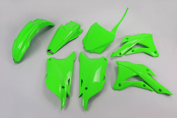 Bild på UFO Plastkit 5-delar Grön KX85 OEM 2021