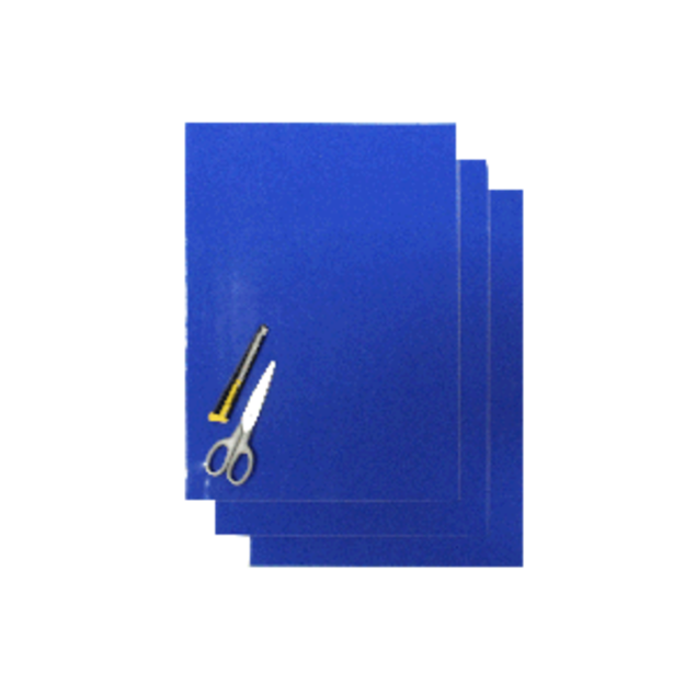 Bild på Blackbird Klisterark  blå 47x33cm (3st)
