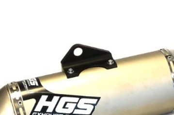 Visa detaljer för HGS Mounting kit 4-stroke silencer KXf 450 2019> Bild på HGS Mounting kit 4-stroke silencer KXf 450 2019>
