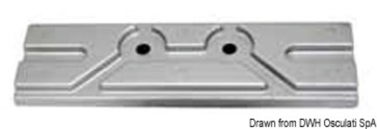 Bild på Aluminium plate anode for Mercury/Mariner 150 HP