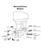 Picture of Perf metals anod, Trim Tab Mercury