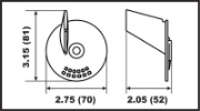Billede af Anod aluminium Trim Tab Suzuki 20-35HP