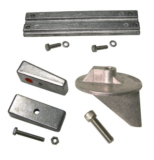 Billede af Perf metals anodsats Mercury 75-115 EFI