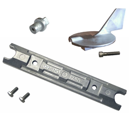 Bilde av Anodsats aluminium Yamaha 80-100HP