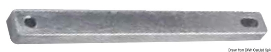 Billede af Zinc anod, Mercury Mariner 30/50HP