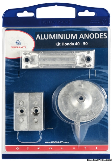 Bilde av Osculati Anodsats Alu Honda 40/50hv