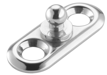 Show details for LOXX Lower part oval plate Picture of LOXX Lower part oval plate