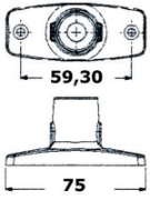 Picture of Ankarljus LED Evoled AISI 316 SS - 360°