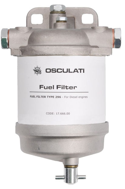 Bild på Osculati Diesel filter CAV 296 w/water drain